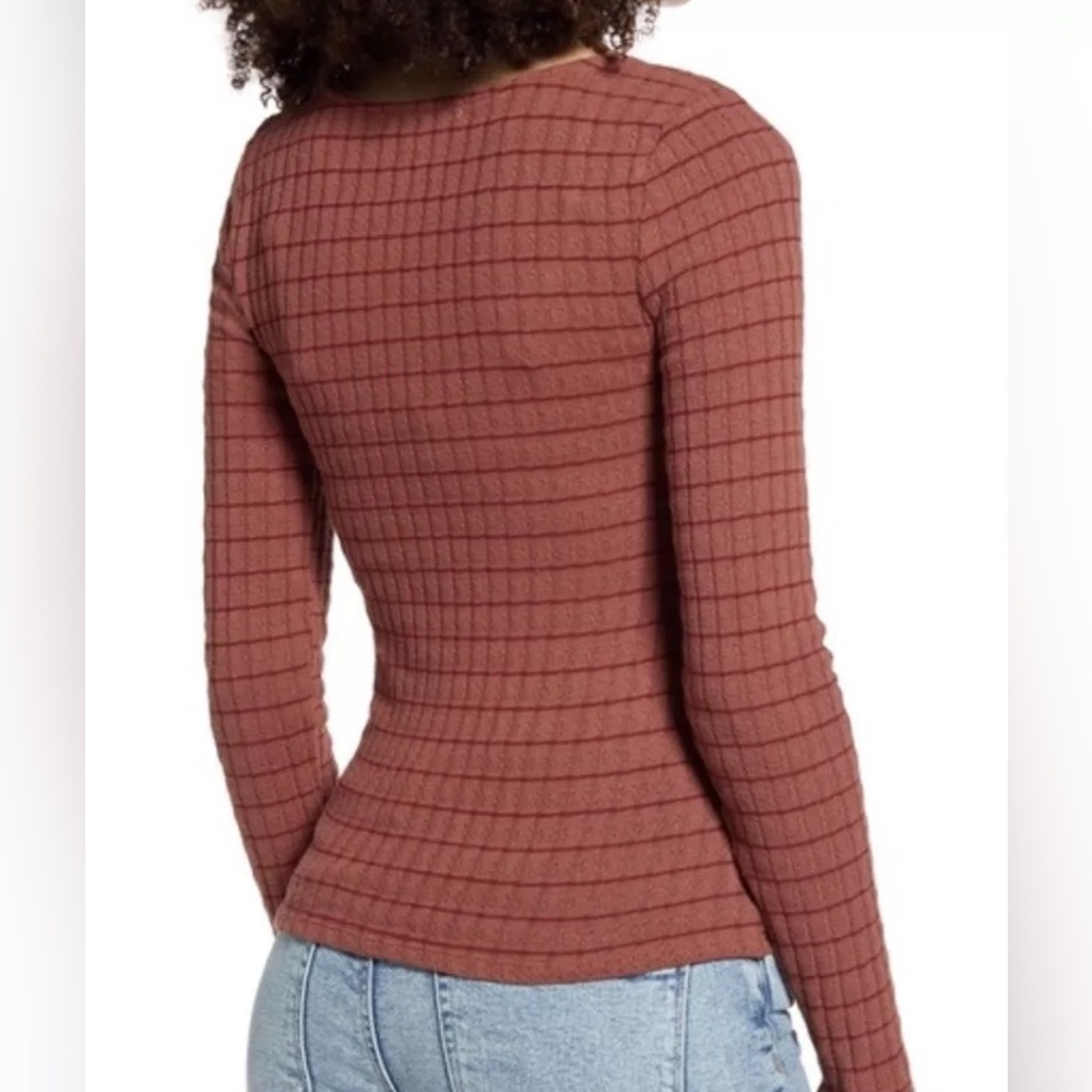 New Project Social T PST Kimora Women's Medium Color Antique Cooper Burgundy - Picture 3 of 5